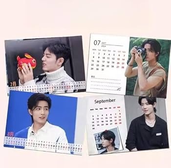 Amazon.co.jp: BRED 肖戰 シャオ・ジャン 2024年度 卓上カレンダー