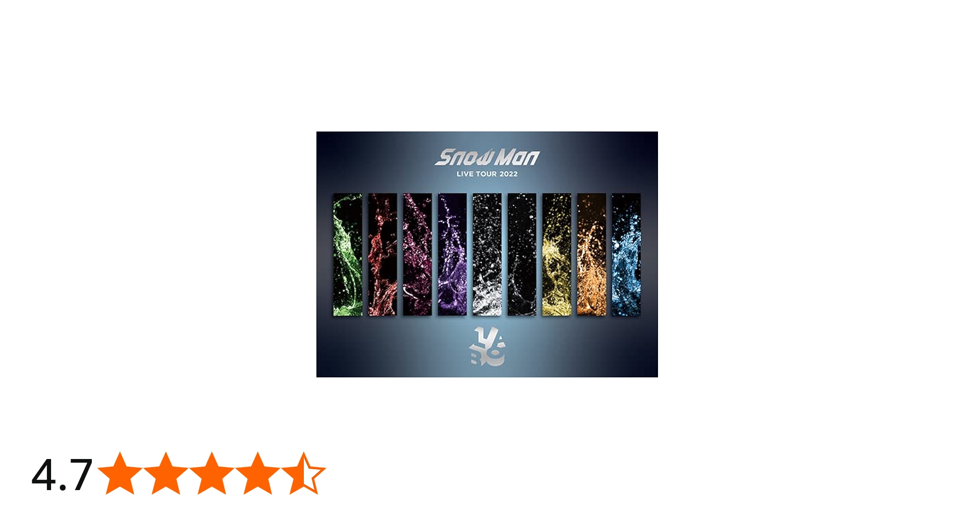 Amazon.co.jp: Snow Man LIVE TOUR 2022 Labo.(通常盤)(Blu-ray3枚組