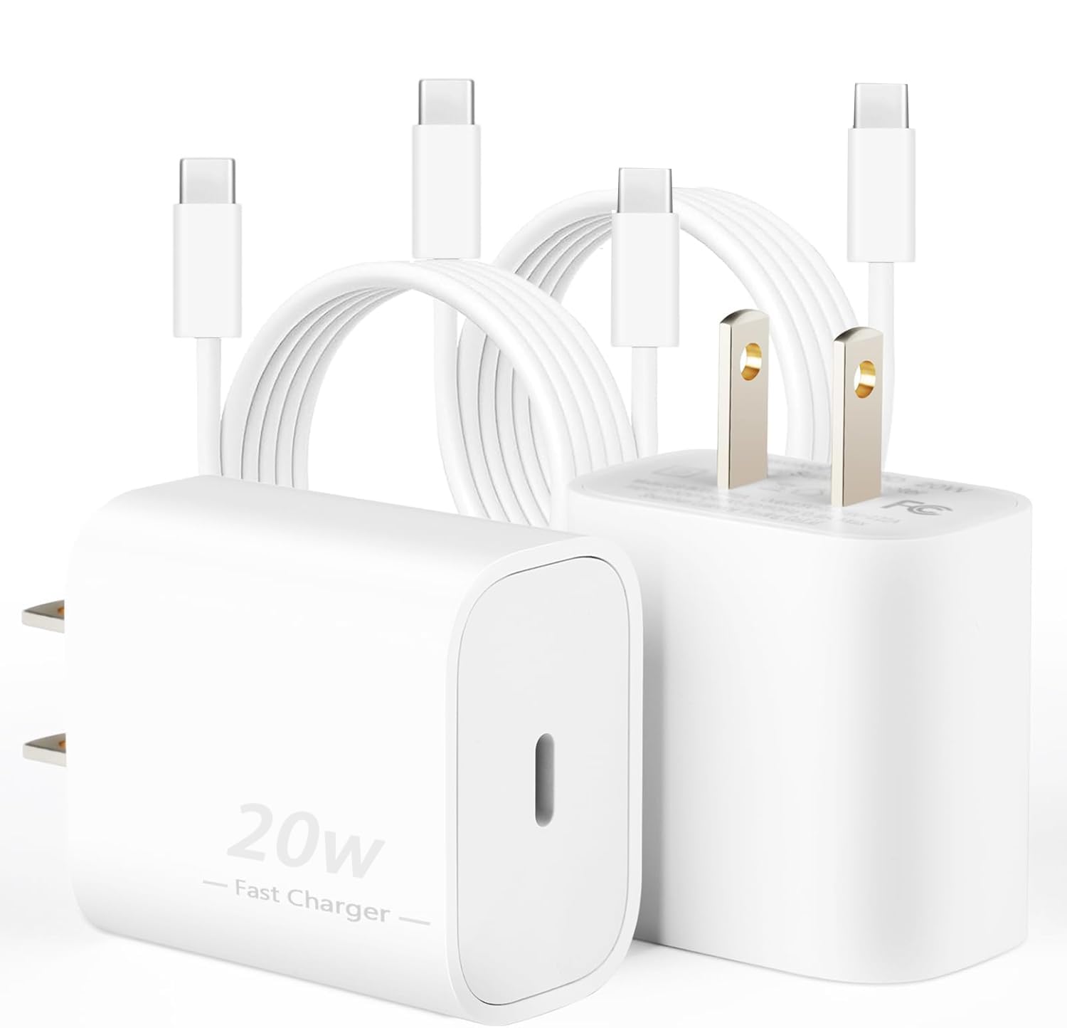 Amazon.com: 2 Pack 20W Fast Charger for AirPods 4, AirPods Pro