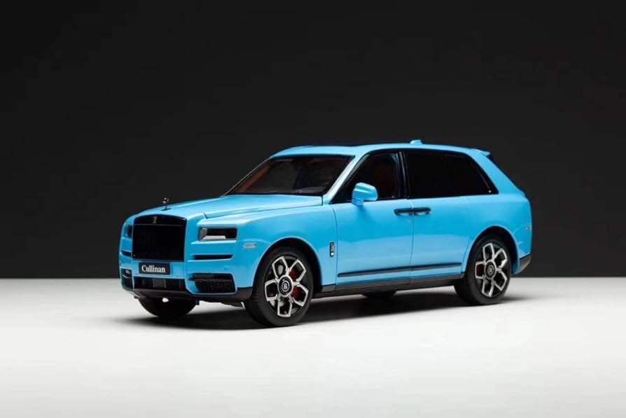 Amazon | 1:18 Rolls-Royce Cullinan ロールスロイス カリナン 青い