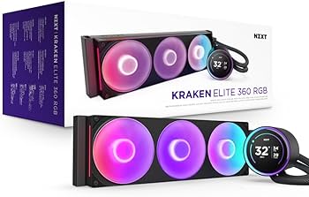 Amazon | NZXT Kraken Elite 360 RGB v2 Black 簡易水冷CPUクーラー RL