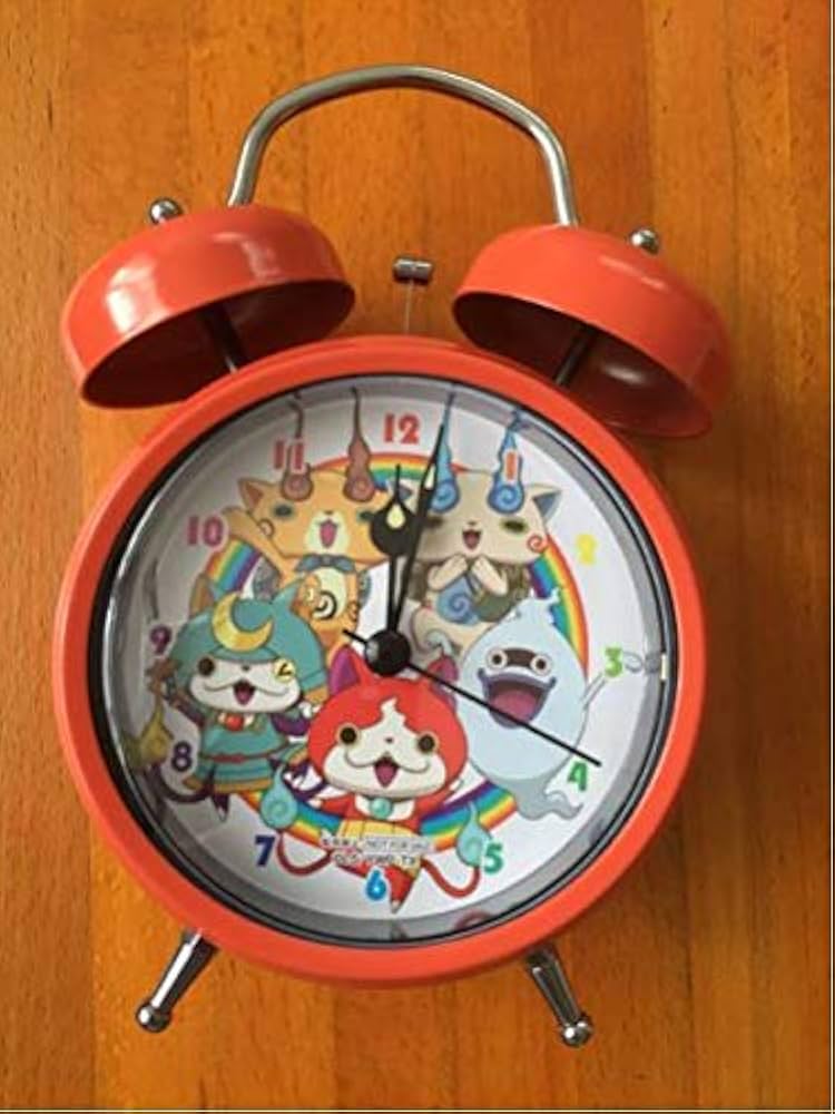 Amazon.co.jp: 妖怪ウォッチ 目覚まし時計 読売新聞 クロック