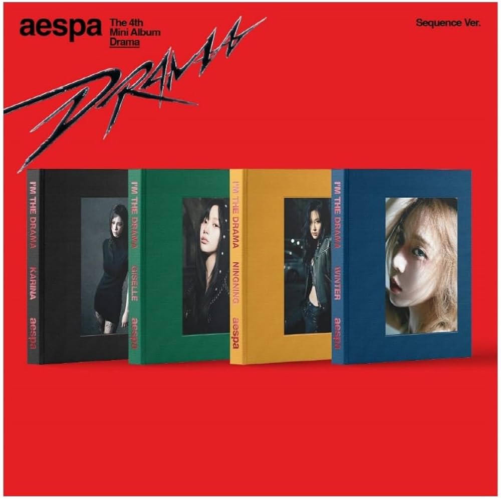 Amazon.co.jp：エスパ aespa - Drama [Sequence Ver.] アルバム [韓国