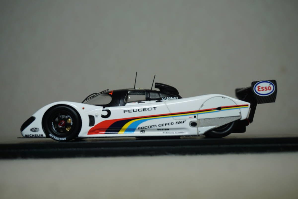 Amazon | 1/43 ルマン spark Peugeot 905#5 1991 Le Mans 24h プジョー