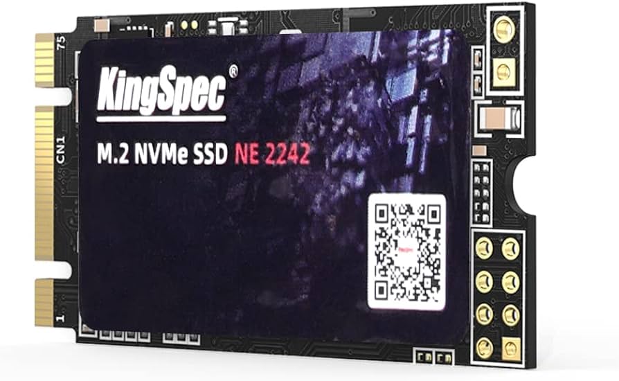 Amazon.com: KingSpec 512GB M.2 NVMe SSD, 2242 PCIe Gen3x2 Internal