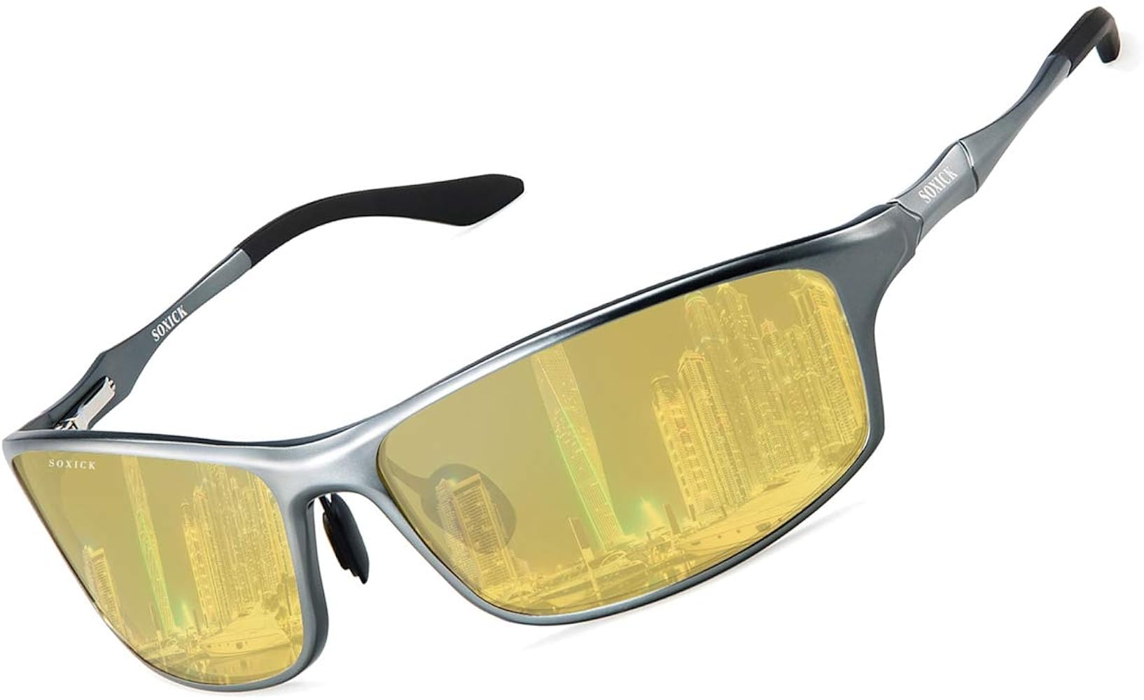Amazon.co.jp: [SOXICK] 夜用 サングラス ドライブ 偏光レンズ