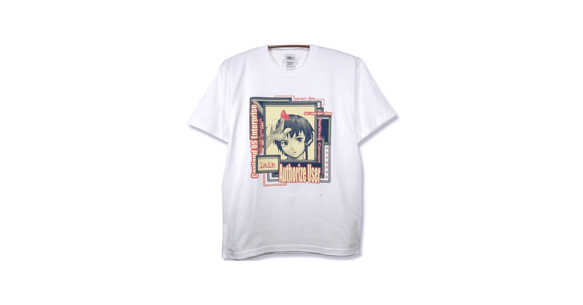 Amazon.co.jp: serial experiments lain Tシャツ Mサイズ ゲーム : ホビー