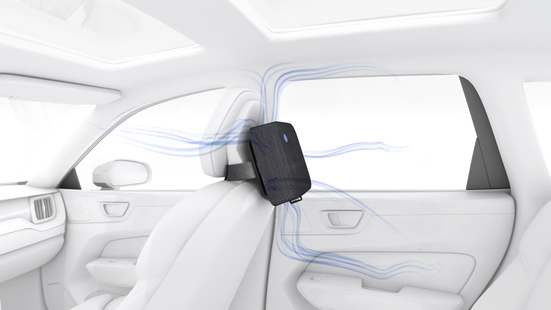 Amazon | ブルーエア 車載用 空気清浄機 Cabin P2i 花粉 新生活 ペット