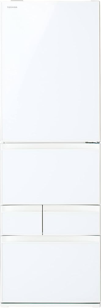 Amazon.co.jp: 東芝 冷蔵庫 幅60㎝ 411L グランホワイト GR-U41GXHL