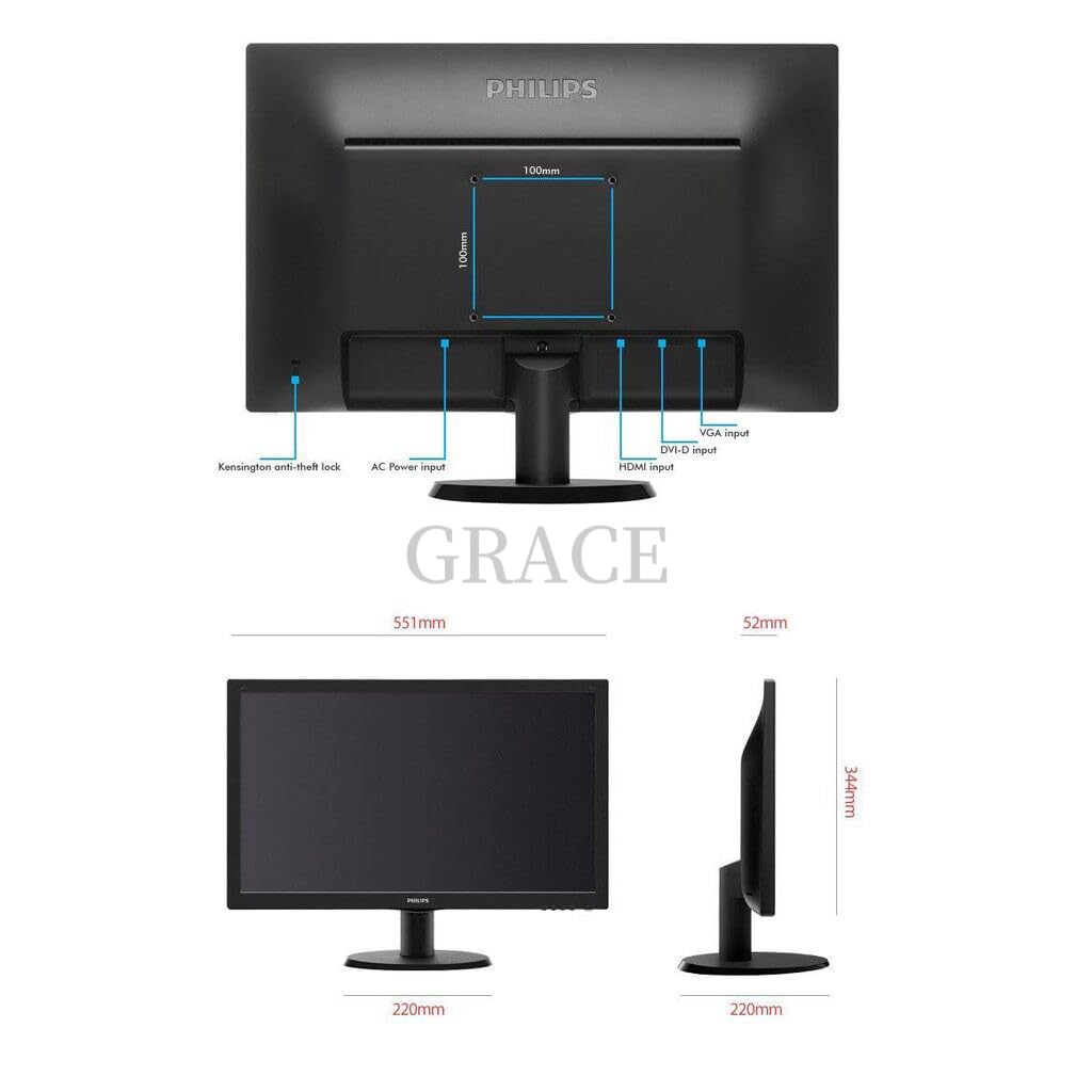 Amazon.co.jp: 【整備済み品】 Philips(フィリップス) 23.6型ワイド