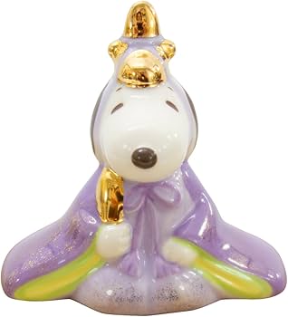 Amazon | スヌーピー ＆ ベル 磁器ひな人形 PEANUTS ひな祭り 雛人形