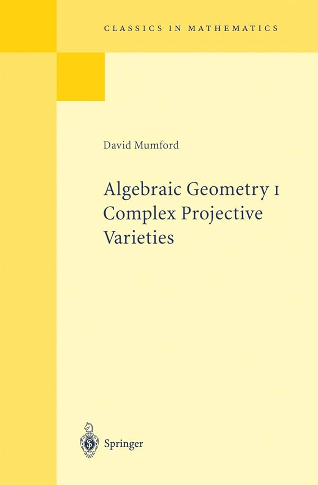 Amazon.com: Algebraic Geometry I: Complex Projective Varieties