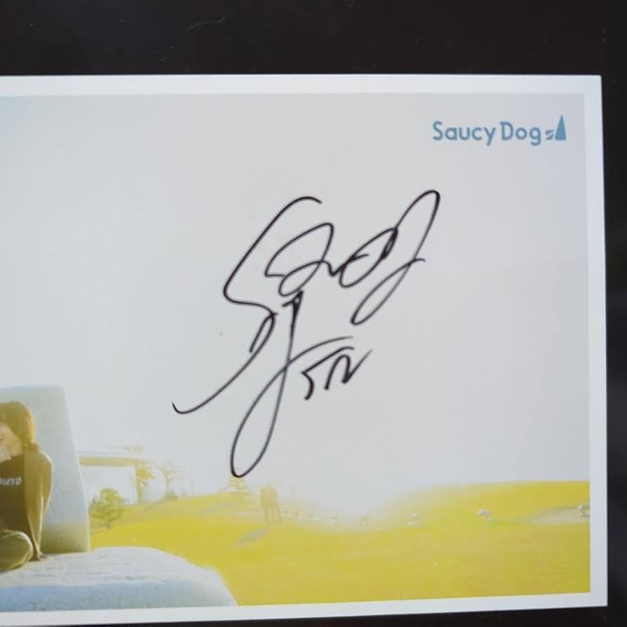 Saucy Dog サイン入りCD （2枚サイン入り） SaucyDog】サイン入りCD2枚