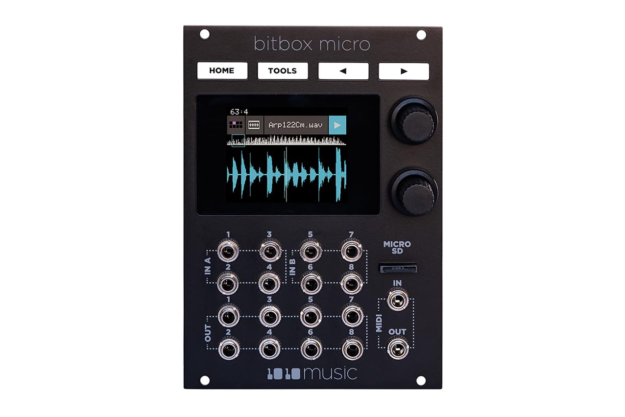 Amazon.com: 1010music Bitbox Micro Eurorack Compact Sampler with