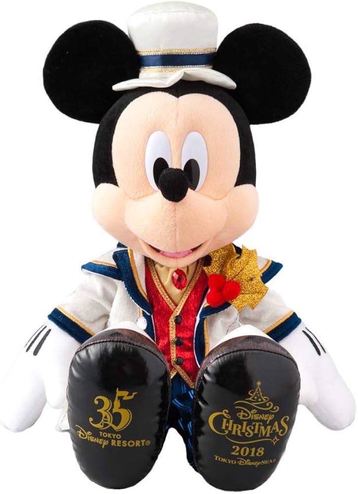 Amazon.co.jp: ミッキーマウス ぬいぐるみ イッツ・クリスマスタイム