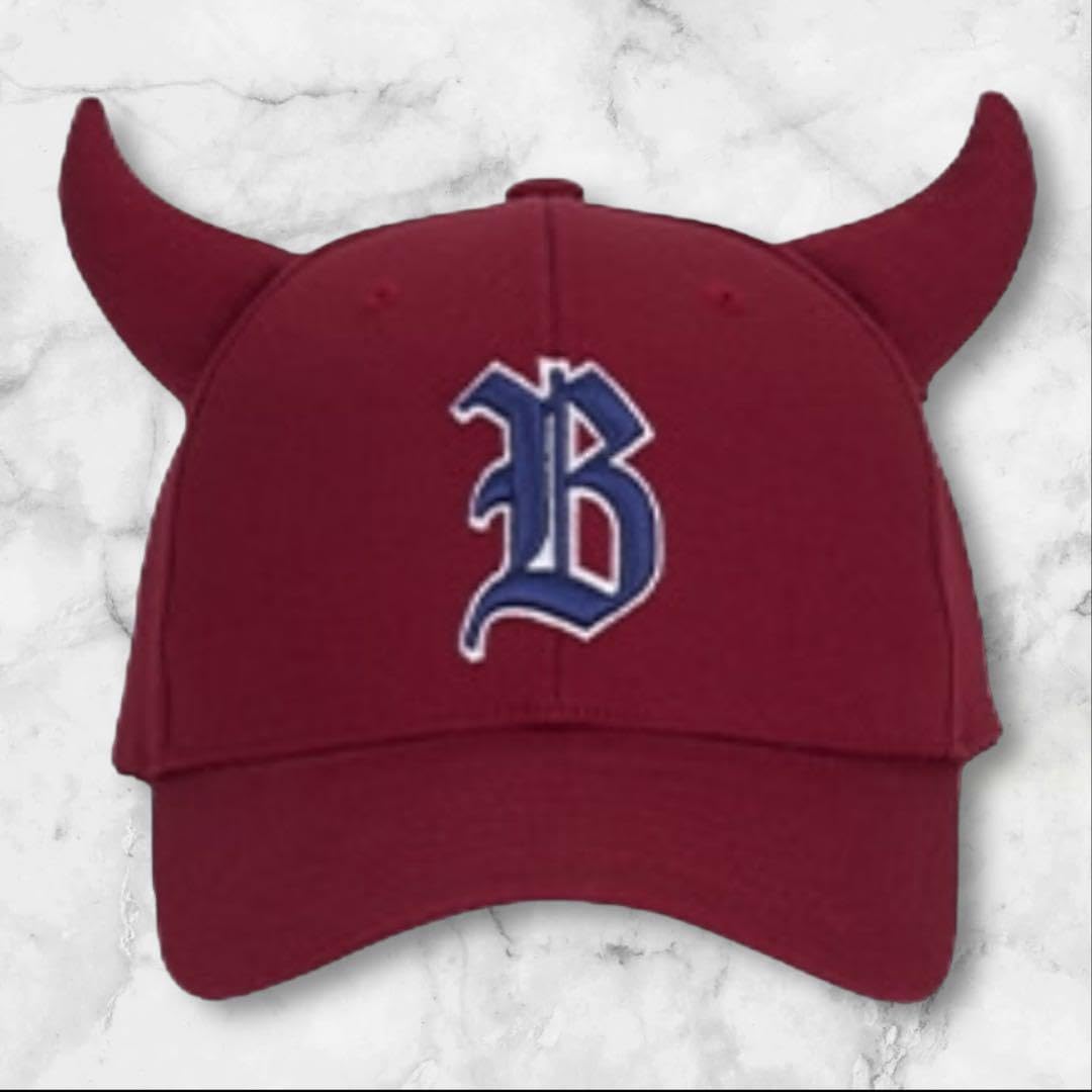 Amazon.co.jp: BABYMONSTER ベビモン HORN BALLCAP キャップ レッド 赤