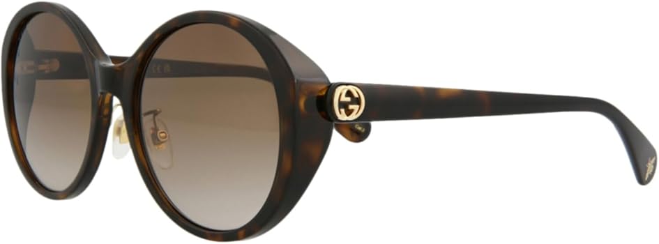 Amazon | [グッチ] サングラス ユニセックス GG0370SK 002 ブラウン