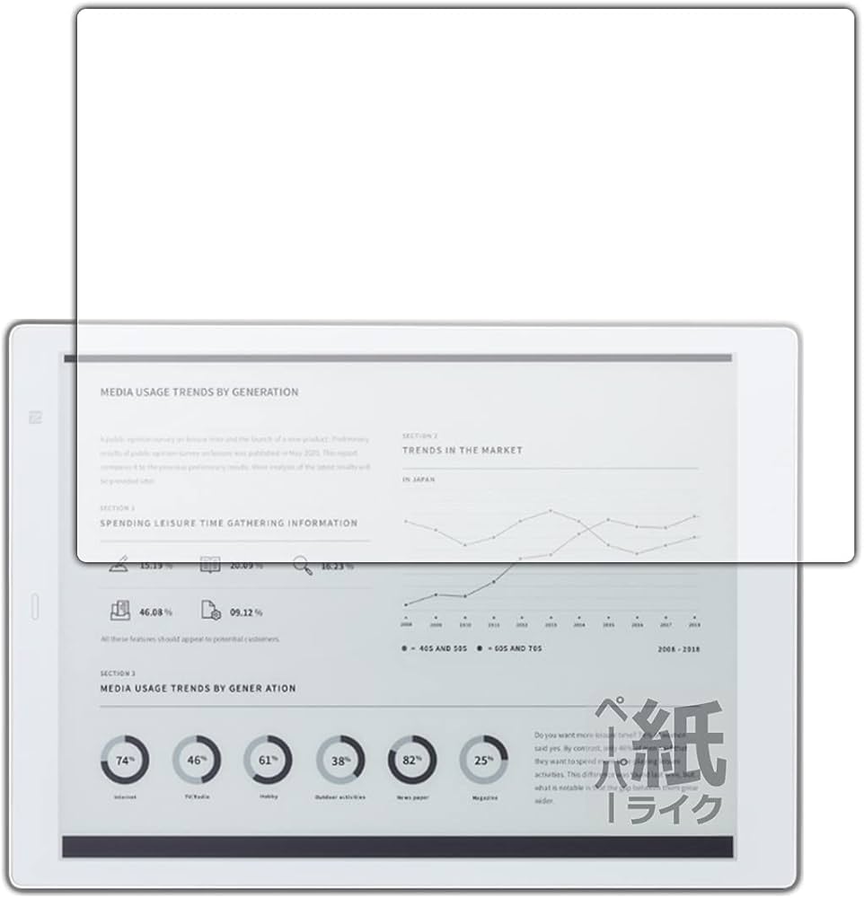 Amazon | PDA工房 電子ペーパー QUADERNO A5 (Gen.2) FMVDP51 / (Gen