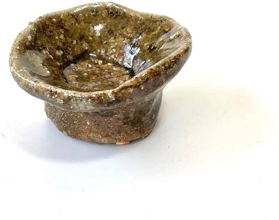 Amazon.co.jp: 陶芸家 作家物 國吉清尚 焼締 ぐい呑 酒器 酒盃 伝説の