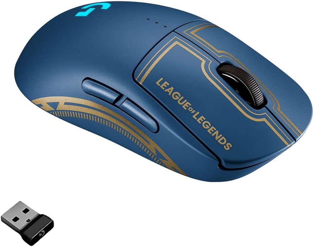 Logitech G PRO Wireless Gaming Mouse - LIGHTSPEED, HERO 25K Sensor