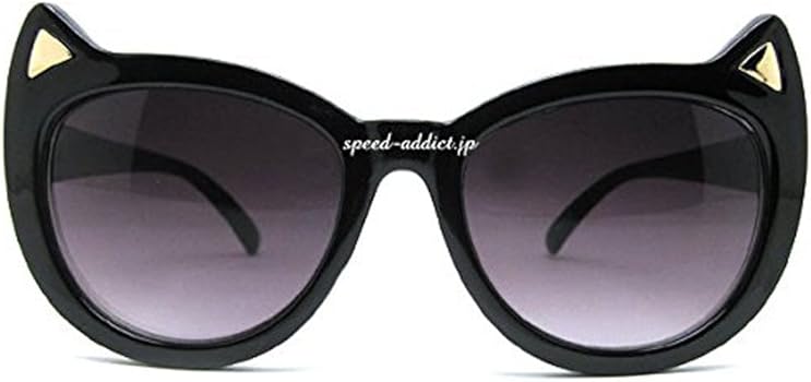 Amazon | [クインテット] 猫耳 サングラス ウエリントン 猫 ニャン