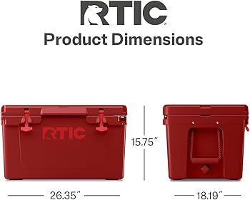 Amazon.com : RTIC 45 QT Ultra-Tough Cooler Hard Insulated Portable