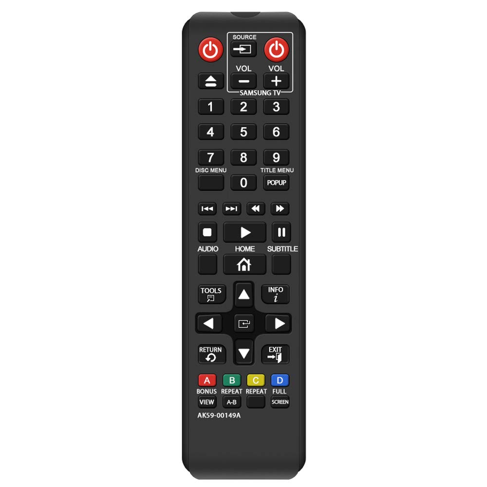 Amazon.com: Gvirtue AK59-00149A Remote Replacement for Samsung DVD