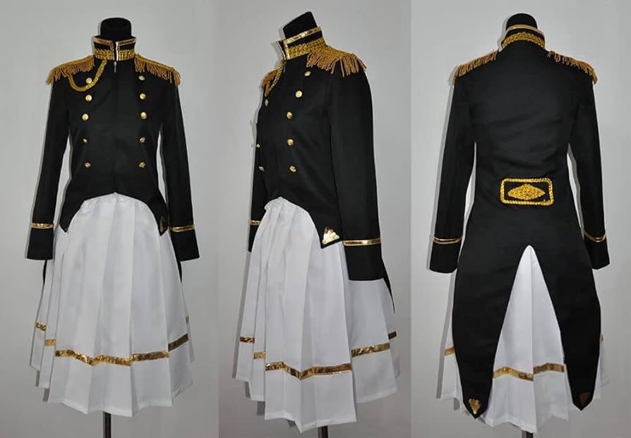 Amazon.co.jp: longmucos ヘタリア にょたりあ 日本娘 2Pコスプレ衣装