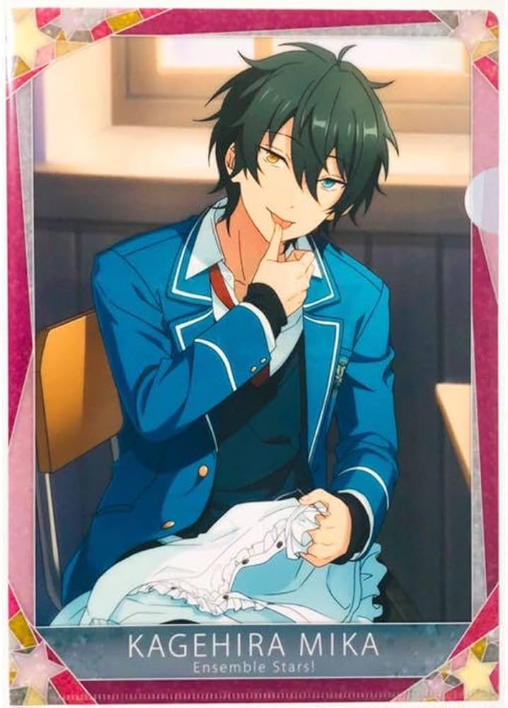 Amazon.co.jp: あんスタValkyrie影片みかクリアファイル② : 文房具