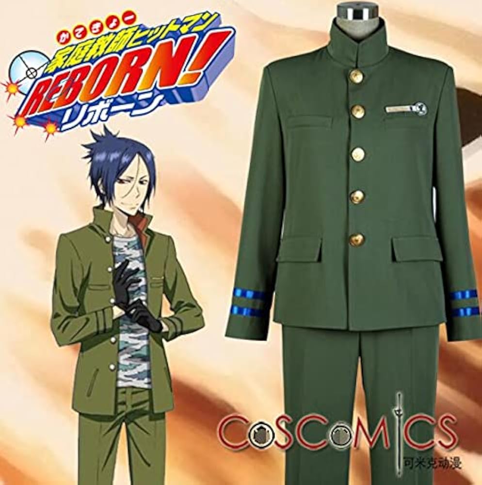 Amazon.co.jp: 衣舞cos 家庭教師ヒットマンREBORN!黒曜中学男子の制服