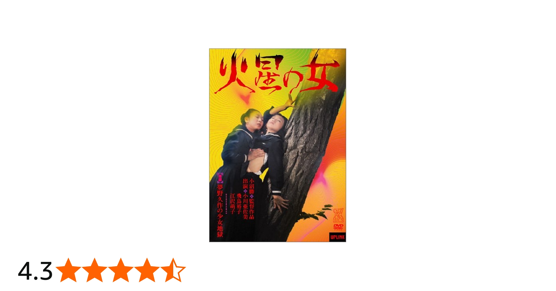 Amazon.co.jp: 火星の女 (夢野久作の少女地獄) [DVD] : 小沼勝: DVD