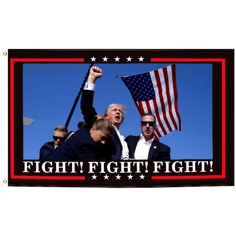 Amazon.co.jp: ASIEIT 3x5フィート ドナルド・トランプ 2024 旗 両面