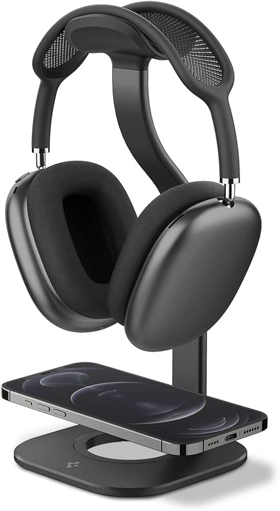 Amazon.co.jp: Spigen プレミアムヘッドホンスタンド AirPods Max