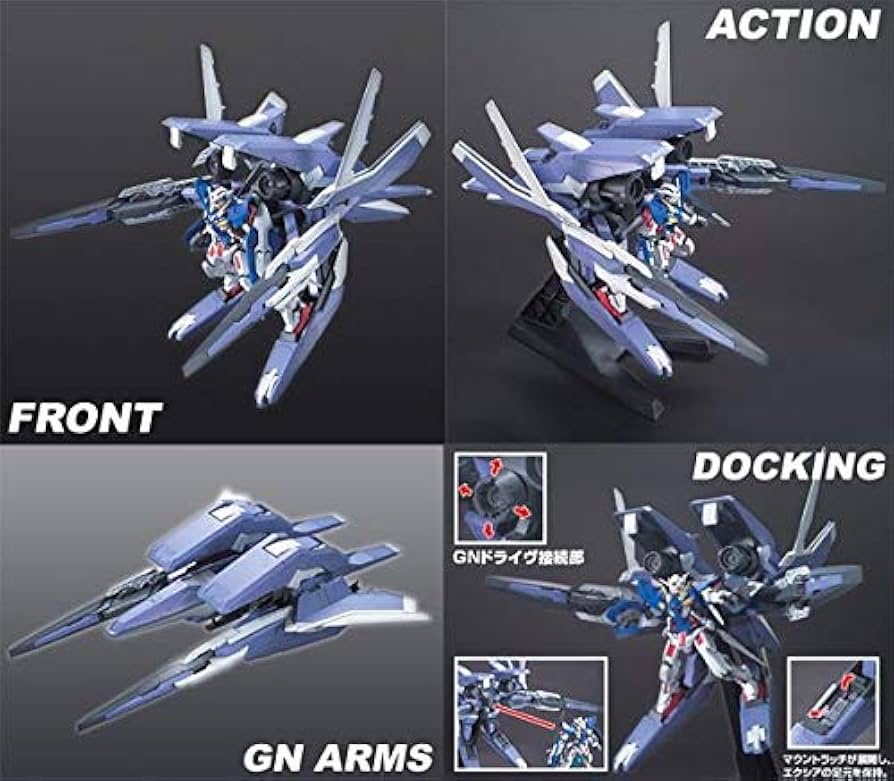 Amazon.com: Bandai Hobby #13 GN Arms Type E + Gundam Exia, Bandai