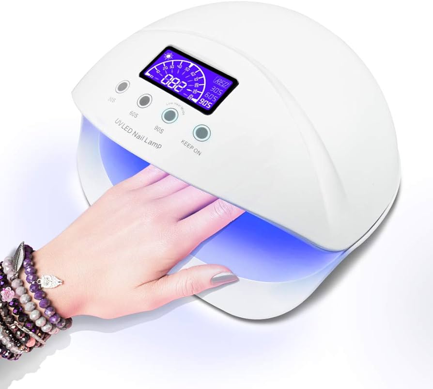 Amazon | LED ネイルドライヤー UVネイルライト 50W ハイパワー ジェル