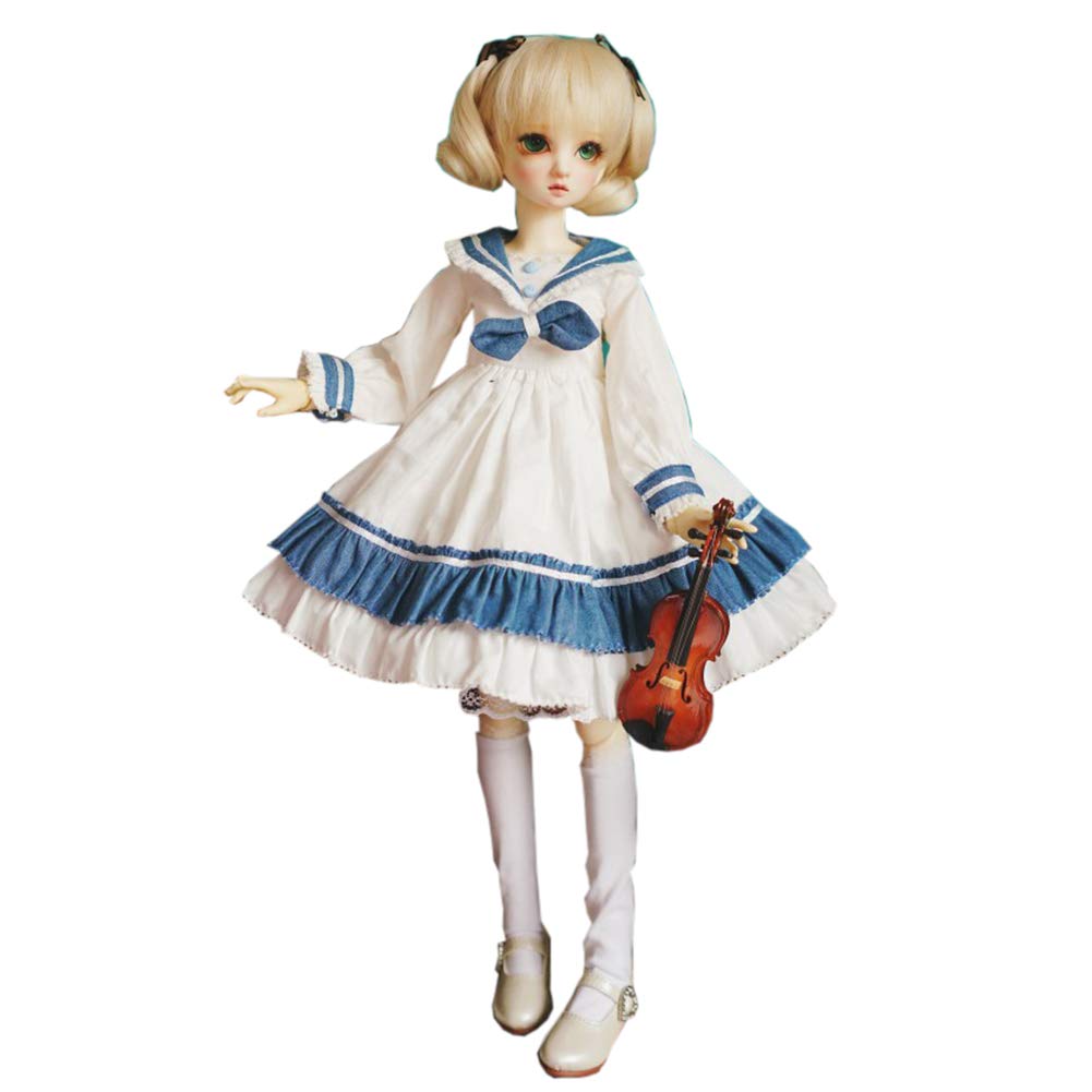 Amazon.co.jp: 1/3 1/4 1/6ドール用Bjd 球体関節人形 セーラー服