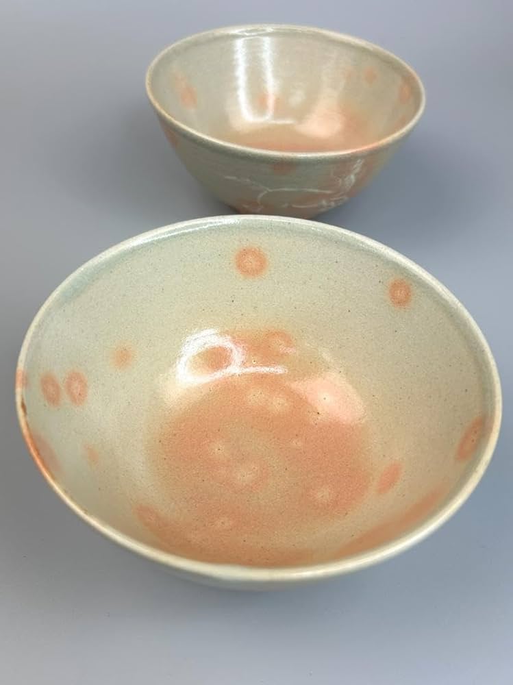 Amazon.co.jp: 堀野証嗣茶道具 抹茶碗 2点 馬モチーフ 萩焼茶碗 ハ幡