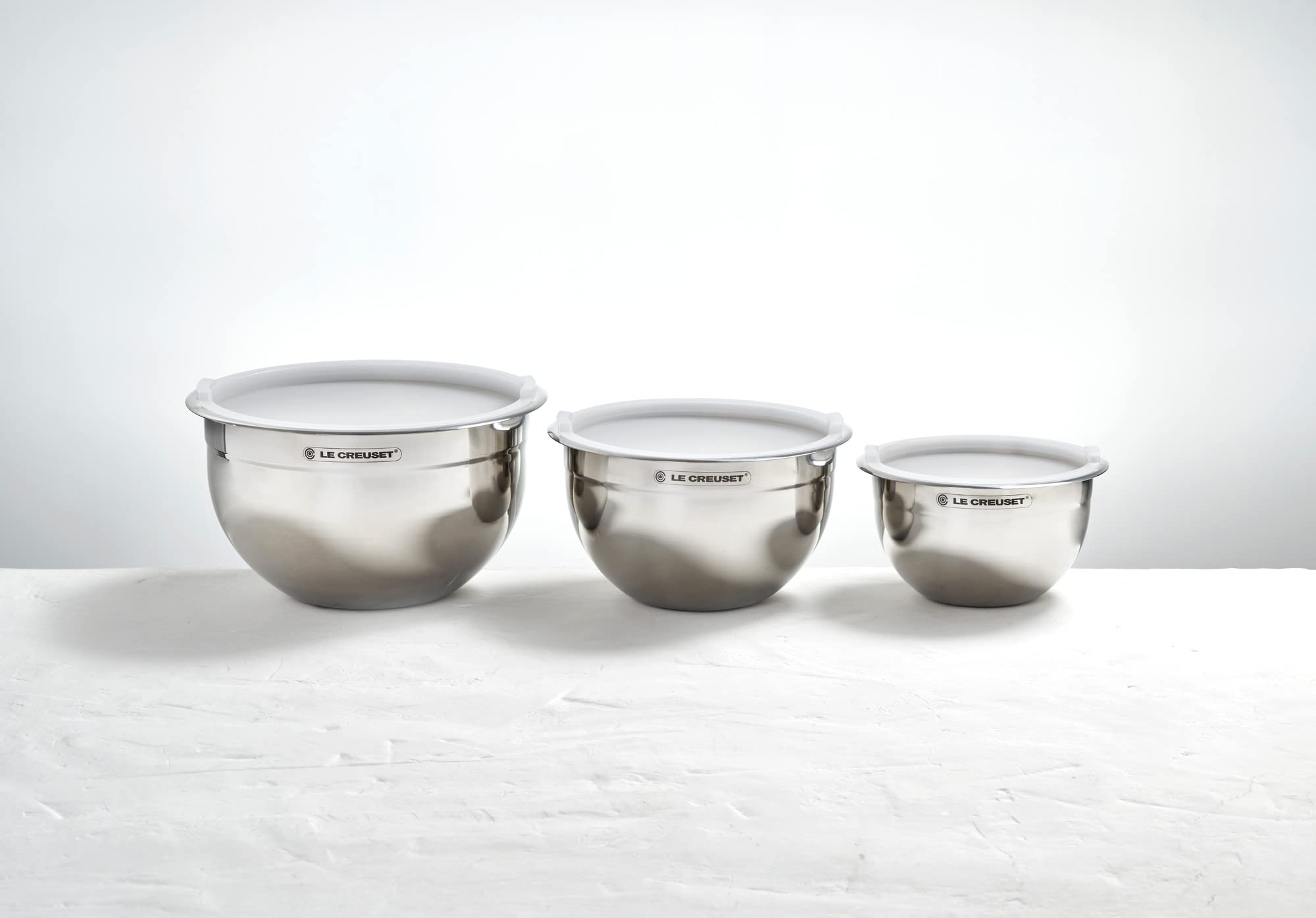 Amazon | Le Creuset 入れ子ミキシングボウル3個セット 滑り止め