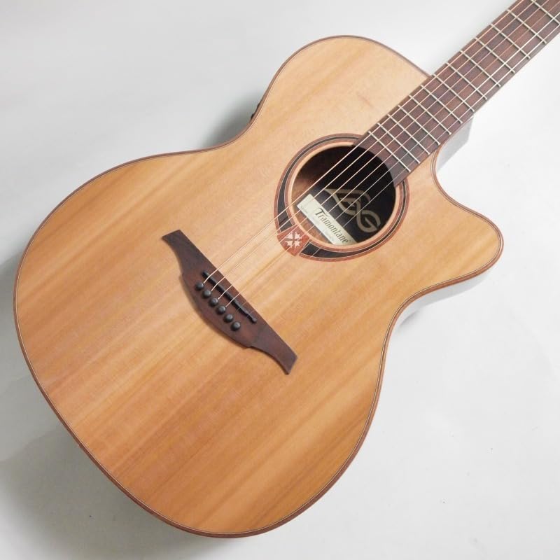 Amazon.co.jp: LAG GUITARS T118ASCE エレアコ 薄型ボディ