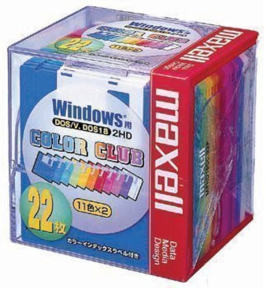 Amazon.co.jp: 日立マクセル 3.5型 フロッピーディスク COLOR CLUB