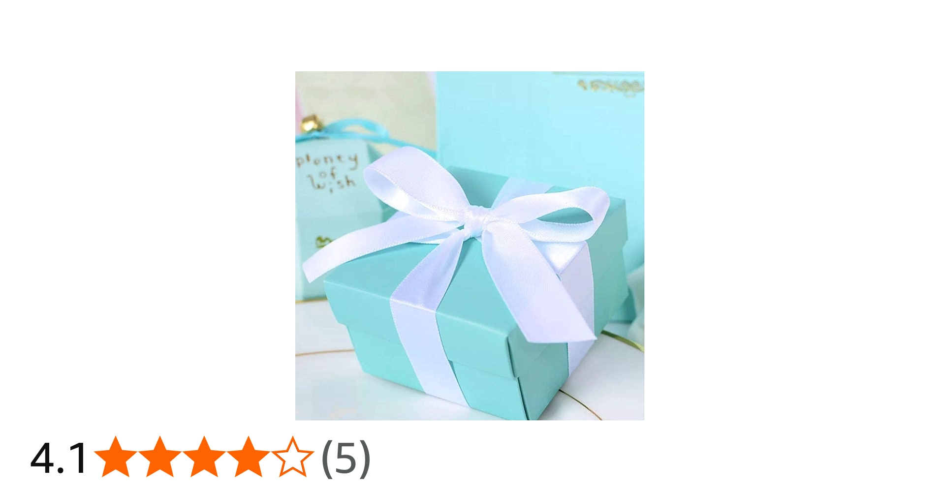 Amazon | Coloris(カラリス) ティファニーブルー ギフトボックス 30個