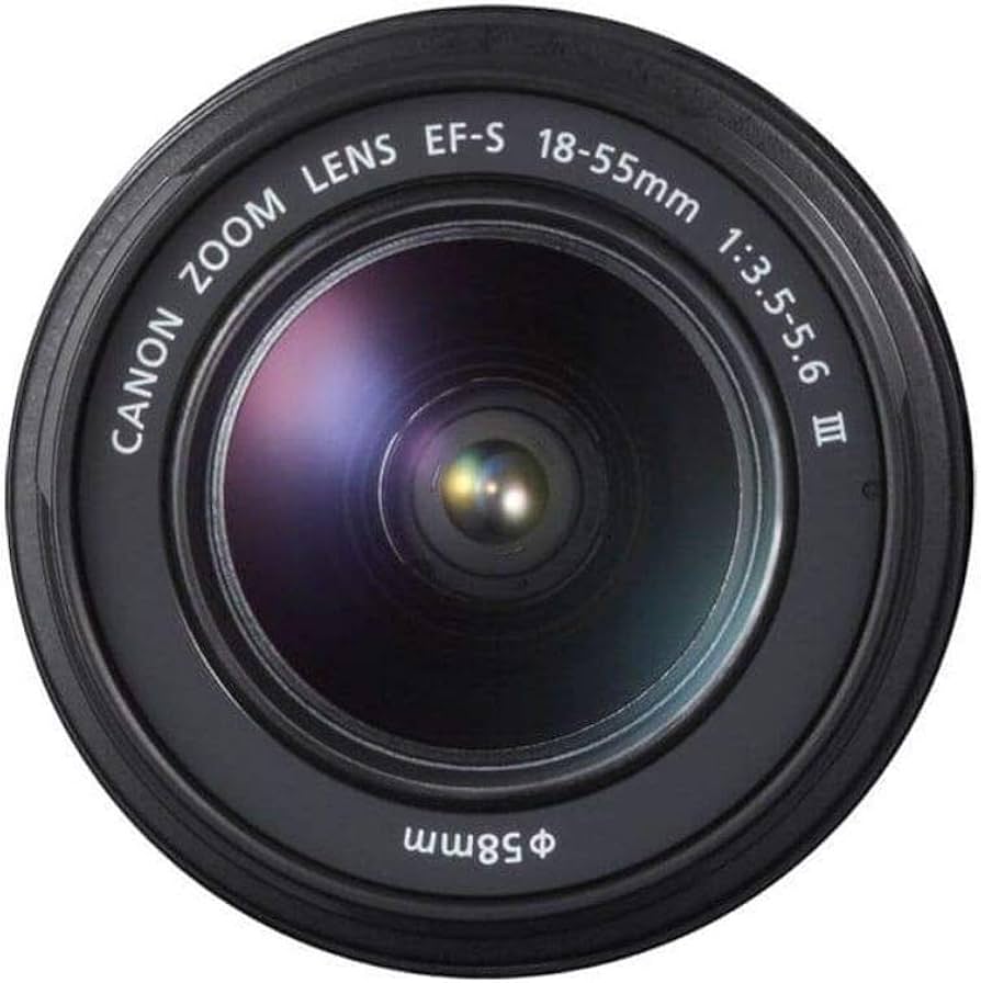 Amazon.com: Canon EF-S 18-55mm f/3.5-5.6 III Camera Lens (New in