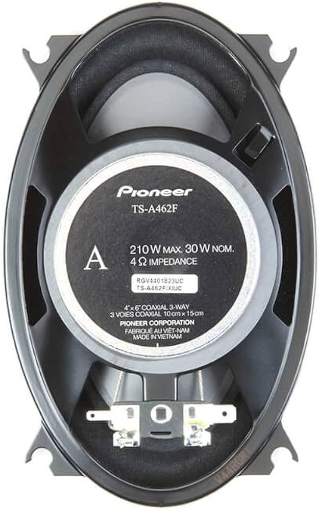 Amazon.co.jp: Pioneer TS-A462F 4インチ x 6インチ 3ウェイ 同軸