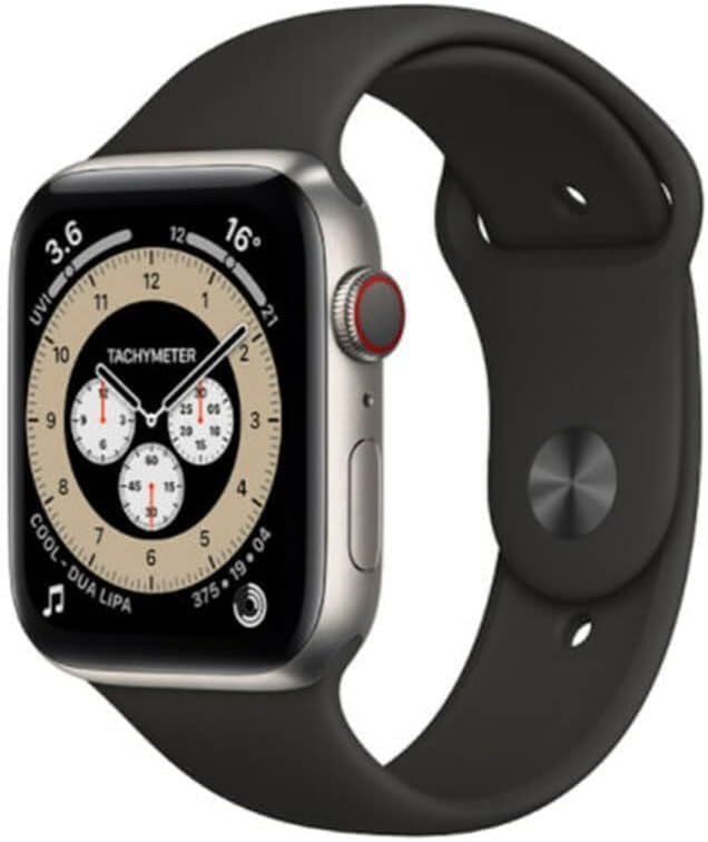 Amazon.com: Apple Watch Series 6 (GPS + Cellular, 40mm) Titanium