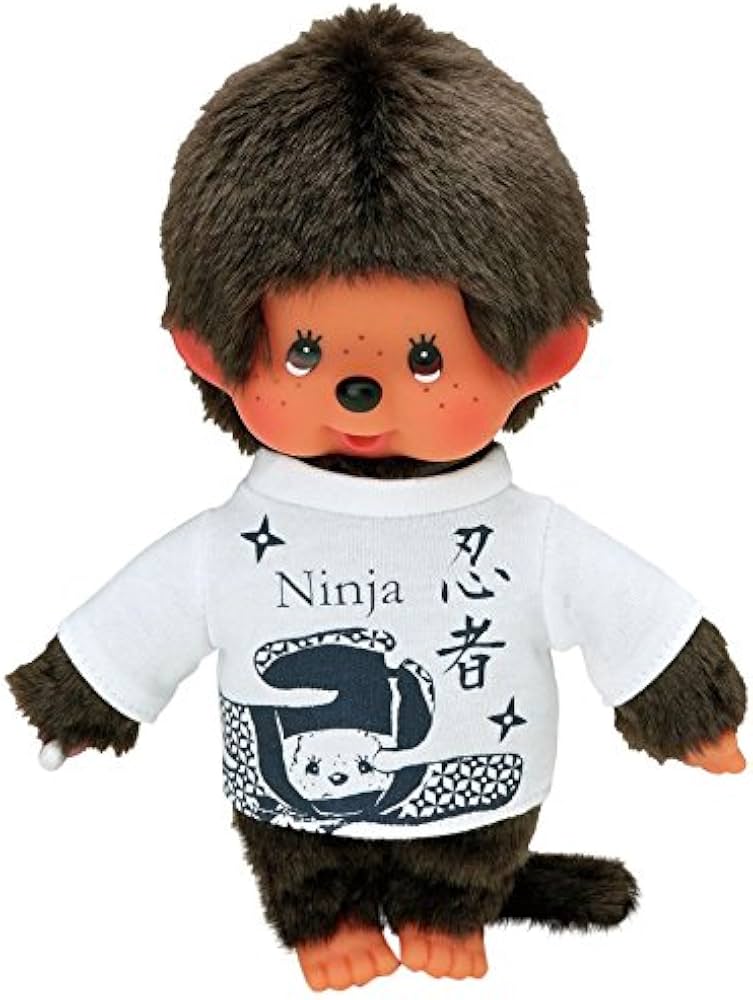 Amazon.co.jp: 漢字モンチッチ S 男の子 忍者 ぬいぐるみ : おもちゃ