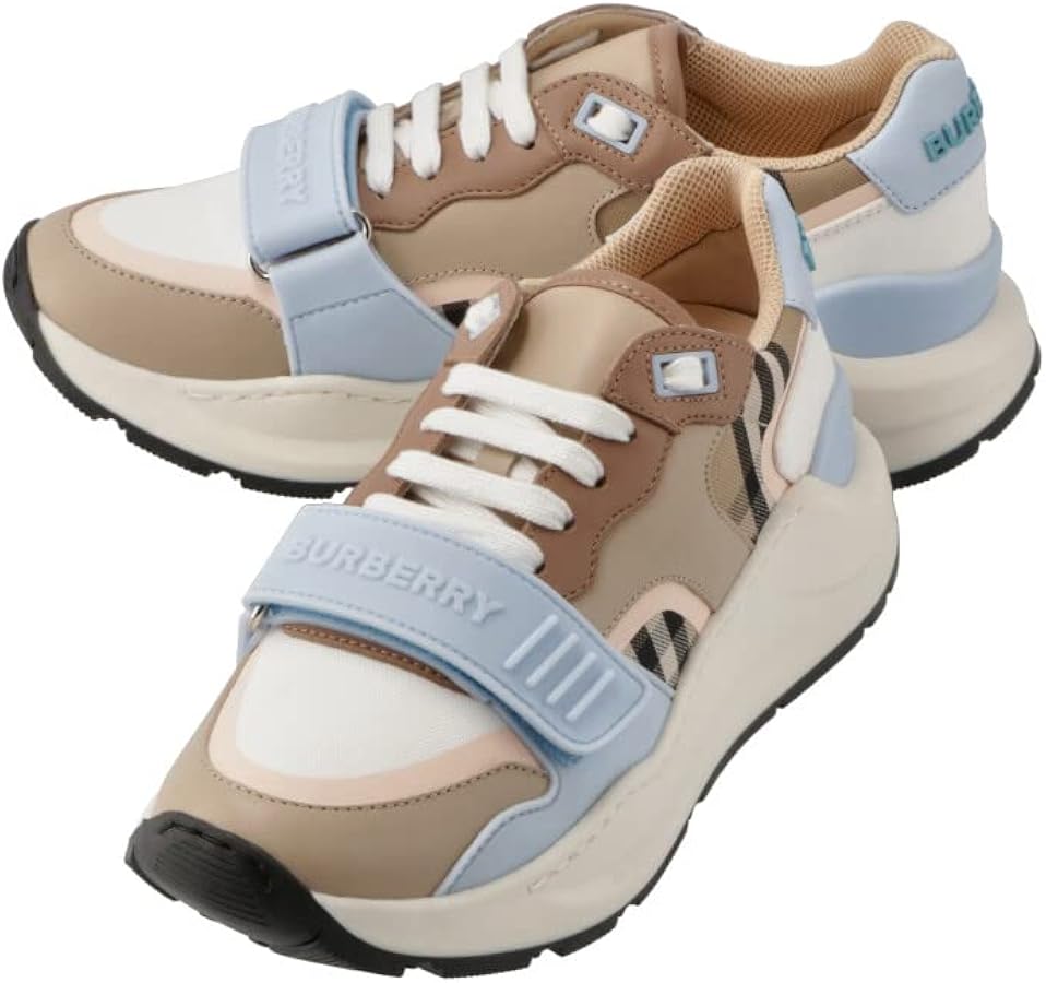 Amazon | [BURBERRY] バーバリー スニーカー チェックコットン