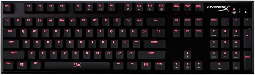 Amazon.co.jp: HyperX Alloy FPS ゲーミングキーボード 赤軸 FPSゲーム