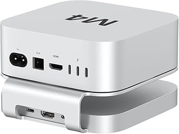 Amazon.com: Akyyajaure Mac mini Hub: 9 in 1 Aluminum Stand & Dock