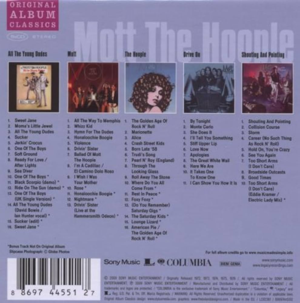 Mott the Hoople - Original Album Classics - Amazon.com Music