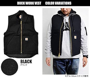 Amazon.co.jp: (カーハート) Carhartt ベスト 中綿 メンズ ベスト